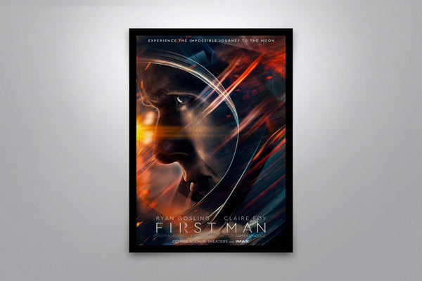 First Man Signed Poster with COA
