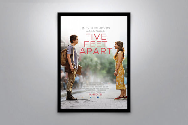 Five Feet Apart Signed Poster with COA