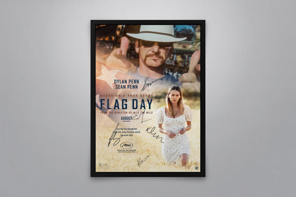 Flag Day Signed Poster with COA
