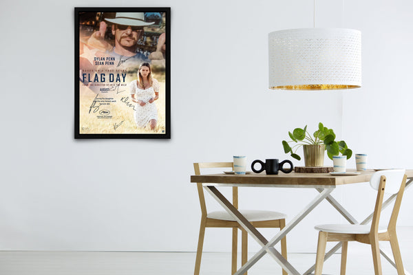Flag Day Signed Poster with COA