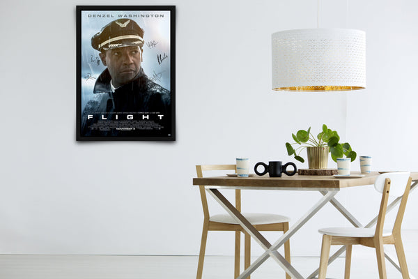 Flight Signed Poster with COA