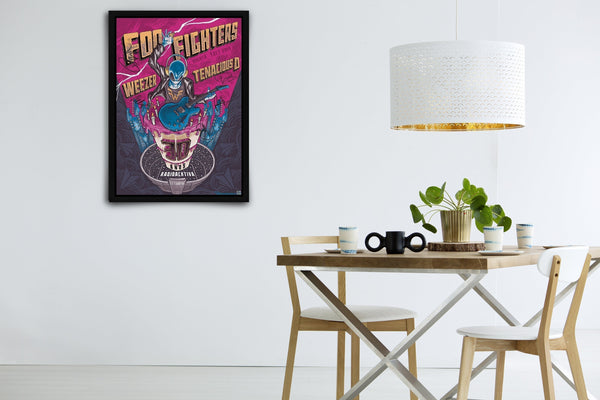 Foo Fighters - Bogota, 2019 Signed Poster with COA