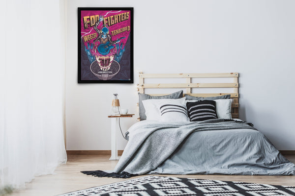 Foo Fighters - Bogota, 2019 Signed Poster with COA