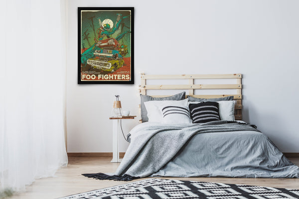 Foo Fighters - Syracuse, 2021 Signed Poster with COA
