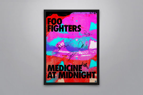 Foo Fighters: Medicine at Midnight - Signed Poster + COA
