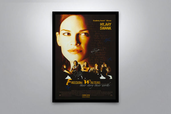 Freedom Writers Signed Poster with COA