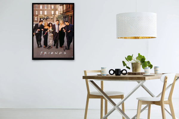 Friends Signed Poster with COA