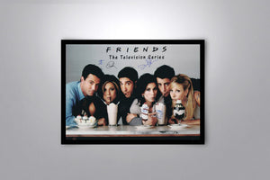 Friends Signed Poster with COA