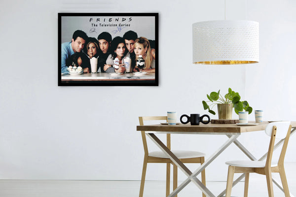 Friends Signed Poster with COA