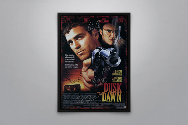 From Dusk Till Dawn Signed Poster with COA
