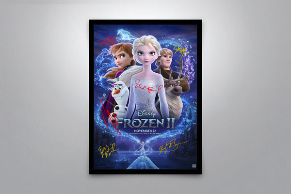 Frozen II Signed Poster with COA