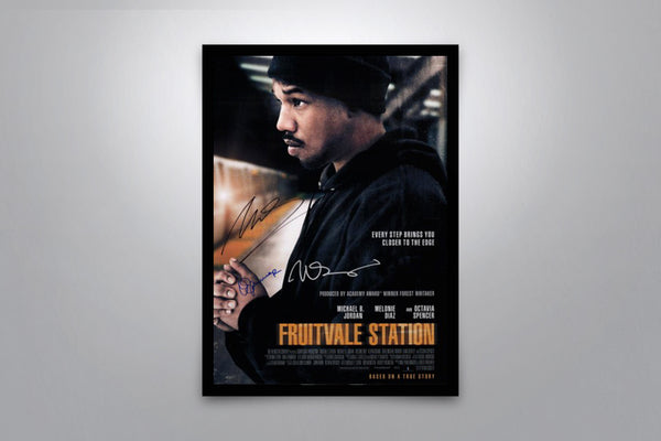 Fruitvale Station Signed Poster with COA