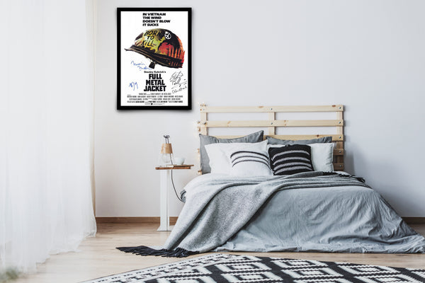 Full Metal Jacket Signed Poster with COA