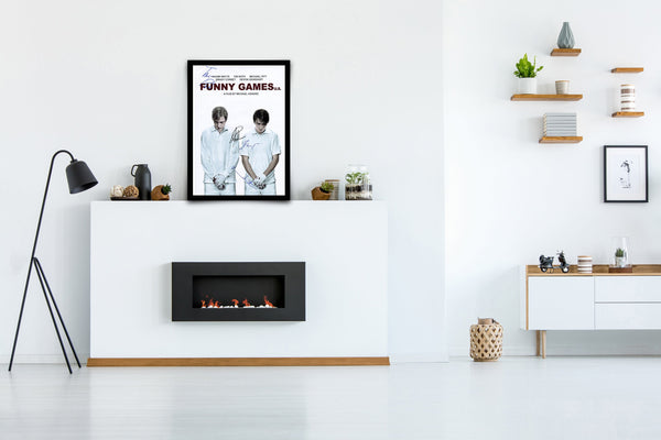 Funny Games U.S. Signed Poster with COA