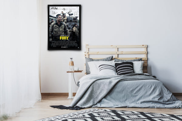 FURY - Signed Poster + COA