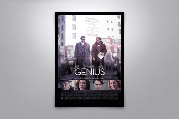 Genius Signed Poster with COA