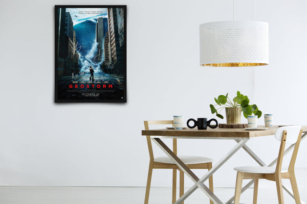 Geostorm - Signed Poster + COA