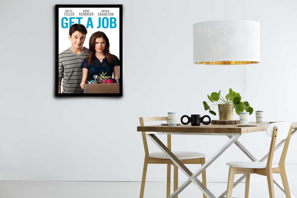Get A Job Signed Poster with COA