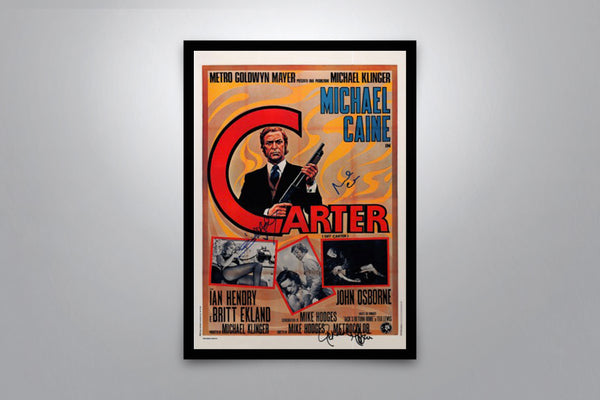 Get Carter - Signed Poster + COA