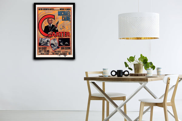 Get Carter Signed Poster with COA