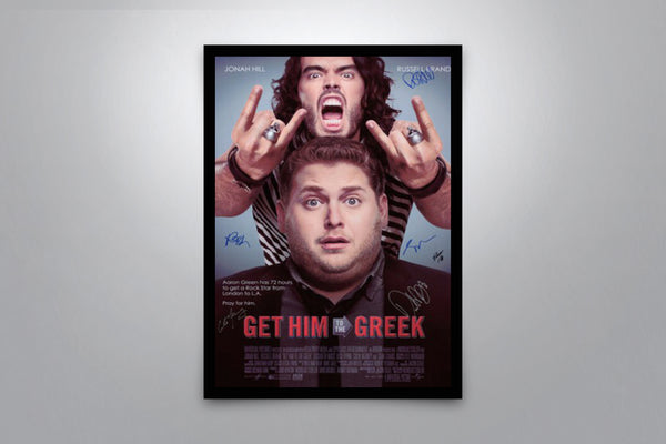 Get Him To The Greek Signed Poster with COA