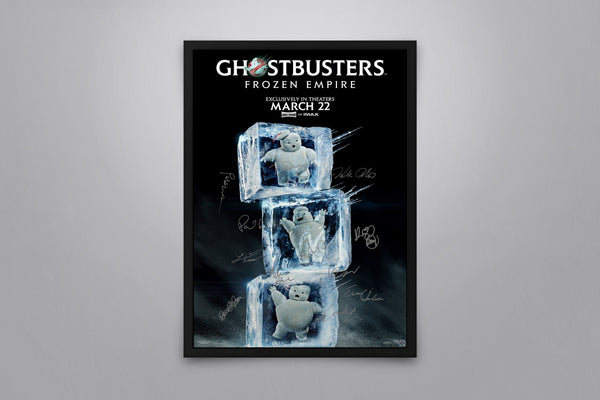 Ghostbusters: Frozen Empire - Signed Poster + COA