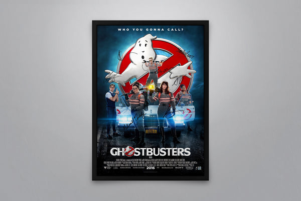 Ghostbusters Signed Poster with COA