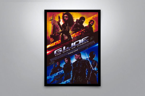G.I. Joe: The Rise of Cobra Signed Poster with COA