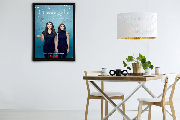 Gilmore Girls Signed Poster with COA
