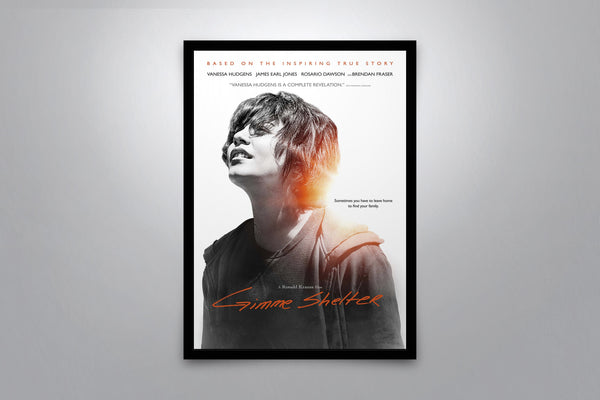 Gimme Shelter Signed Poster with COA