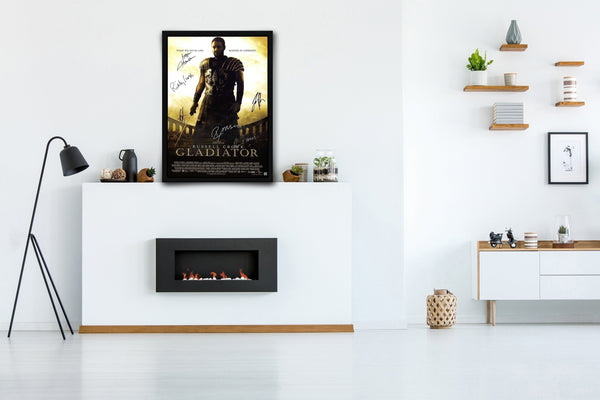 Gladiator Signed Poster with COA