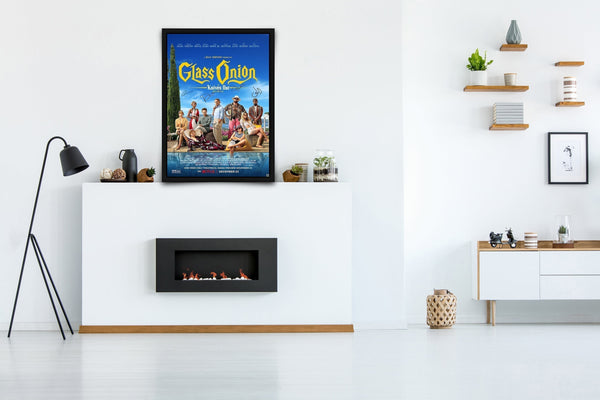 Glass Onion: A Knives Out Mystery Signed Poster with COA