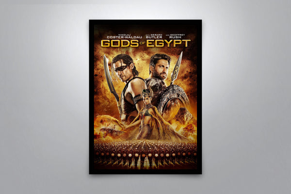 Gods of Egypt Signed Poster with COA