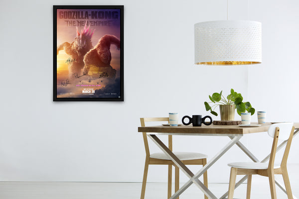 Godzilla x Kong: The New Empire - Signed Poster + COA