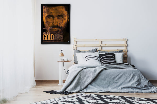 Gold Signed Poster with COA