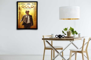 Gold Signed Poster with COA