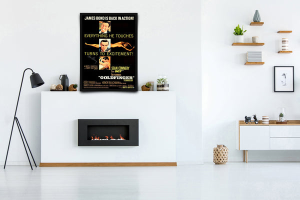 James Bond: Goldfinger Signed Poster with COA