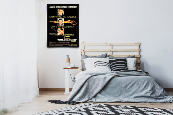 James Bond: Goldfinger Signed Poster with COA