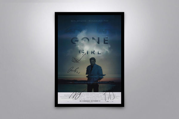 Gone Girl  Signed Poster with COA