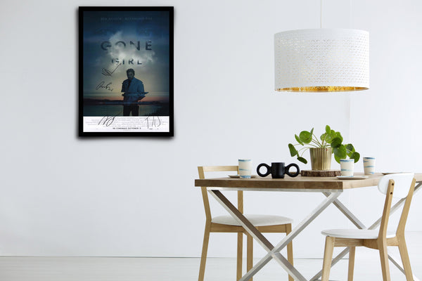 Gone Girl  Signed Poster with COA