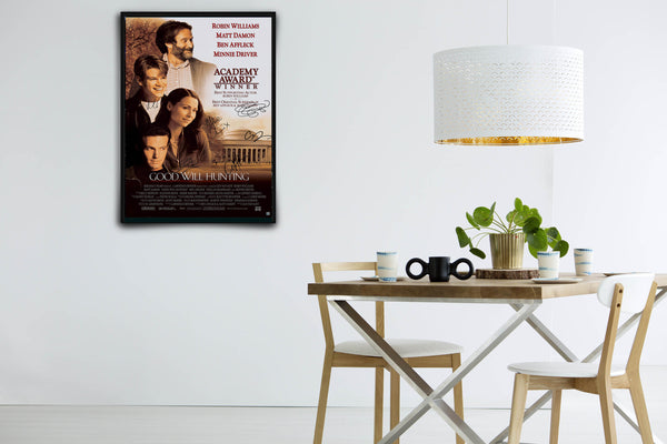 Good Will Hunting Signed Poster with COA
