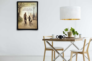Goodbye Christopher Robin Signed Poster with COA
