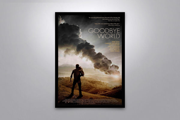 Goodbye World Signed Poster with COA