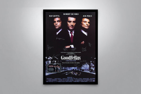 Goodfellas Signed Poster with COA