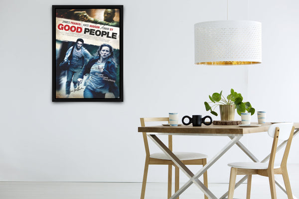 Good People Signed Poster with COA
