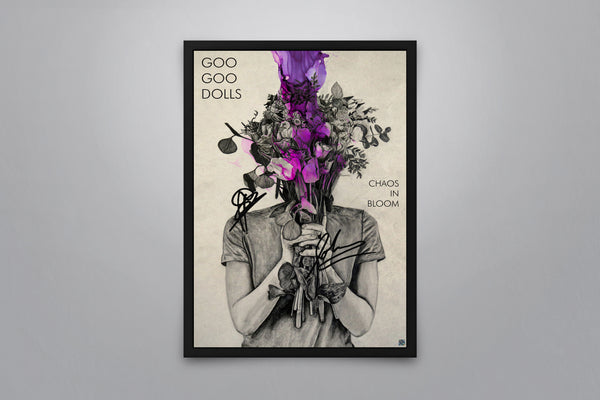 Goo Goo Dolls: Chaos in Bloom - Signed Poster + COA