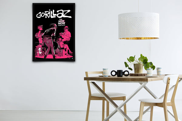 Gorillaz: The Now Now  Signed Poster with COA