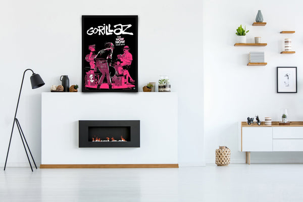 Gorillaz: The Now Now  Signed Poster with COA