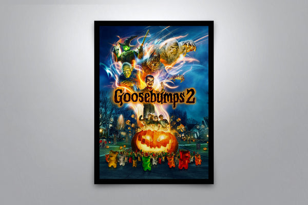 Goosebumps 2: Haunted Halloween Signed Poster with COA