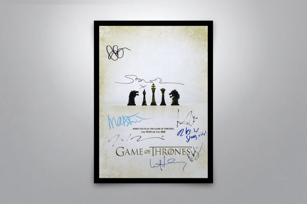 Game of Thrones Signed Poster with COA